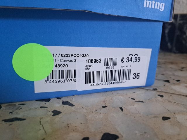 Zapatillas mtng - Azul - Talla 36