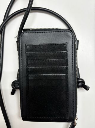 Bolso móvil negro para movil - bandolera