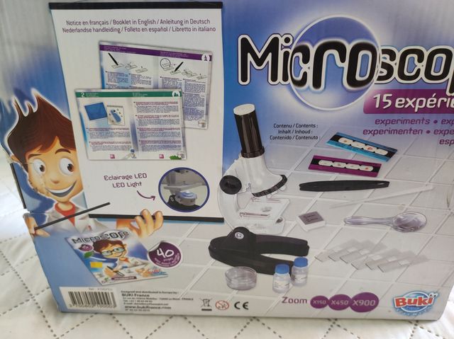 Microscopio Buki Science Zoom x900