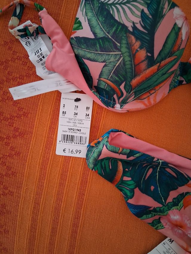 Bikini Tezenis rosa tg M