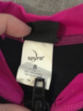 Traje neopreno niña talla 8