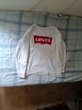 Sudadera Levi's blanca talla M