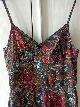 Vestito fantasia paisley