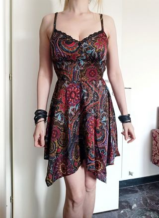 Vestito fantasia paisley