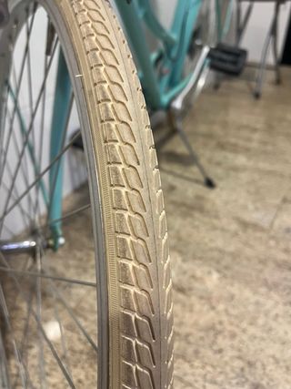 Bicicleta clásica Victoria azul