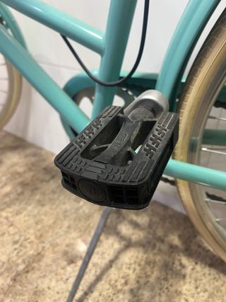 Bicicleta clásica Victoria azul
