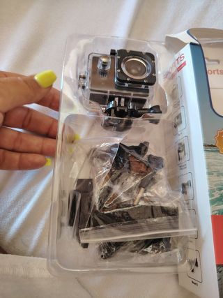 Cámara deportiva Full HD 1080p