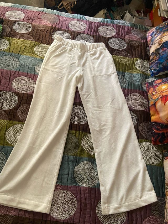 Pantalones blancos eomen secret M