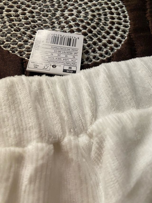 Pantalones blancos eomen secret M