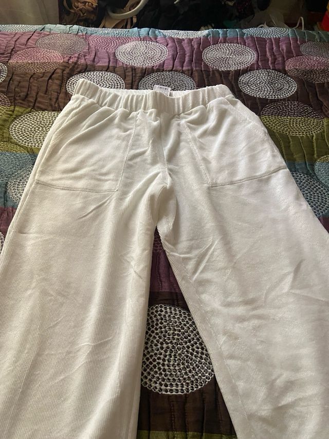 Pantalones blancos eomen secret M