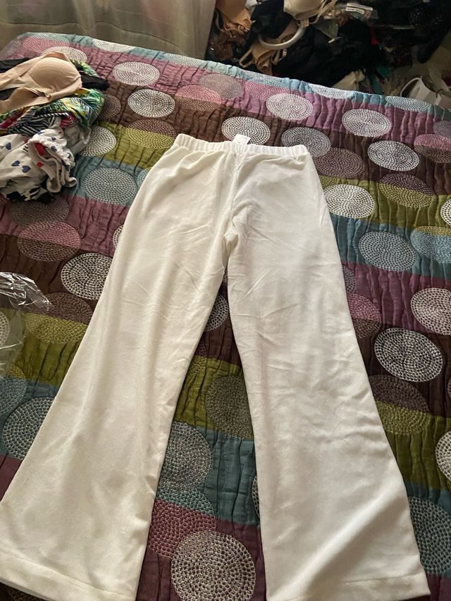 Pantalones blancos eomen secret M