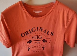 Camiseta Jack & Jones Originals, con bulldog franc