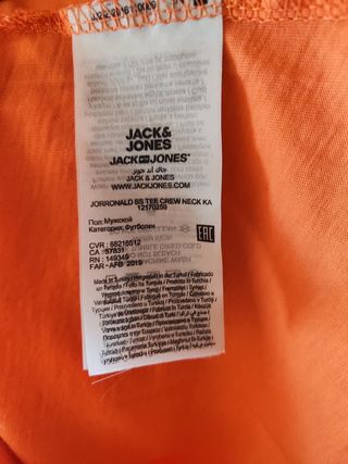 Camiseta Jack & Jones Originals, con bulldog franc