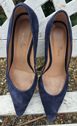 Tacones Gloria Ortiz - Azul - 38.5