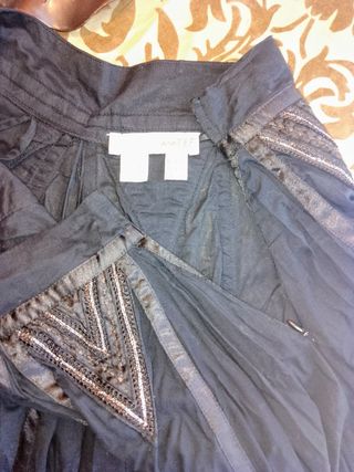 Zara talla 34-36 falda maxi vuelo