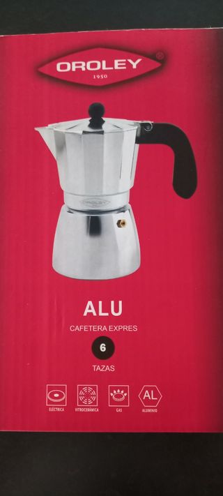 Cafetera italiana Oroley 6 tazas