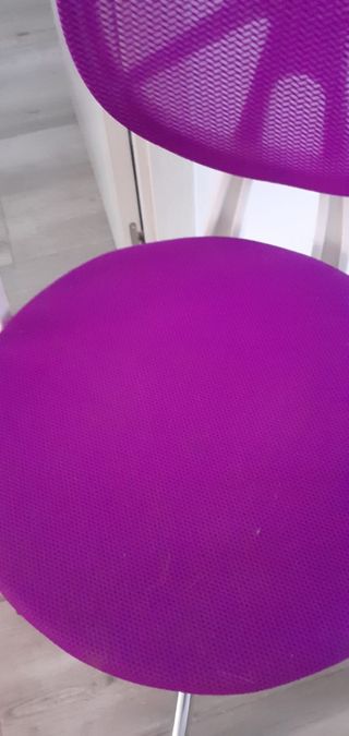 Silla giratoria oficina - morada