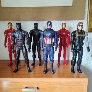 Figuras de acción Marvel.
