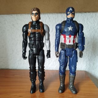 Figuras de acción Marvel.