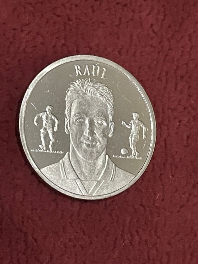 Moneda Raúl González Real Madrid