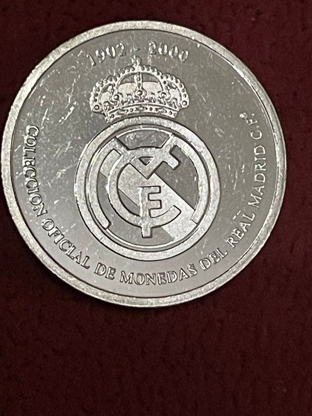 Moneda Raúl González Real Madrid