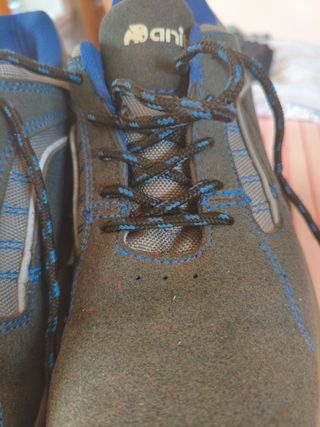 Zapatos seguridad Anibal - grises y azules