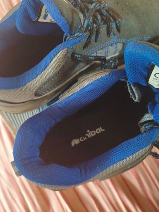 Zapatos seguridad Anibal - grises y azules