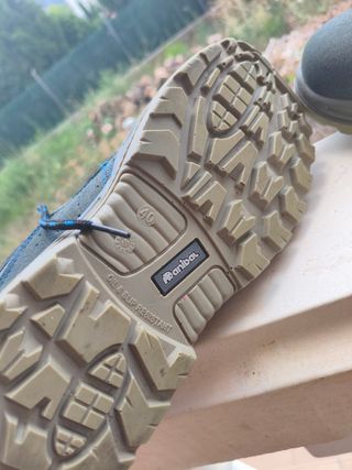 Zapatos seguridad Anibal - grises y azules