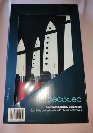 Cuchillos Cecotec Santoku Cerámicos