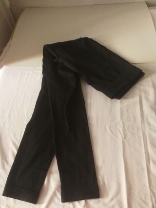4 Leggings/Mallas negras-gris
