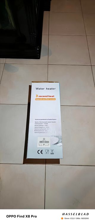 Scaldabagno elettrico istantaneo RX-021