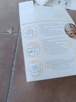 Biberón Medela + Bolsas