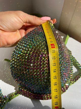 Bikini Competición Verde Multicolor