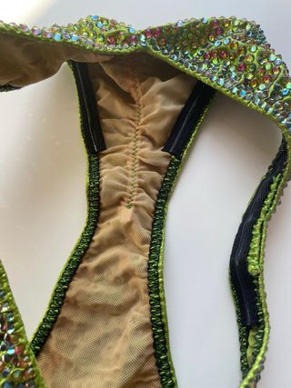 Bikini Competición Verde Multicolor