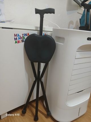 Bastón asiento 3 patas - 100kg