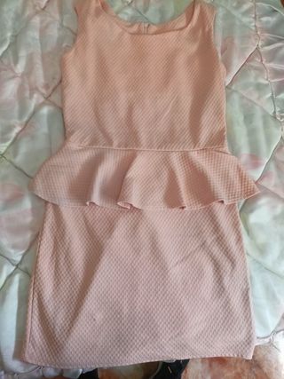 Vestido rosa - Talla unica.