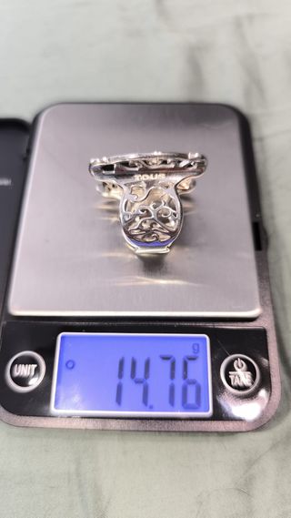 Anillo Tous Let Umi plata 925 - morado