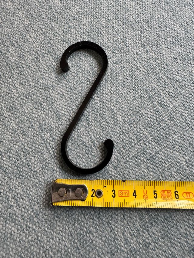 20 Ganchos de aluminio multifuncion.