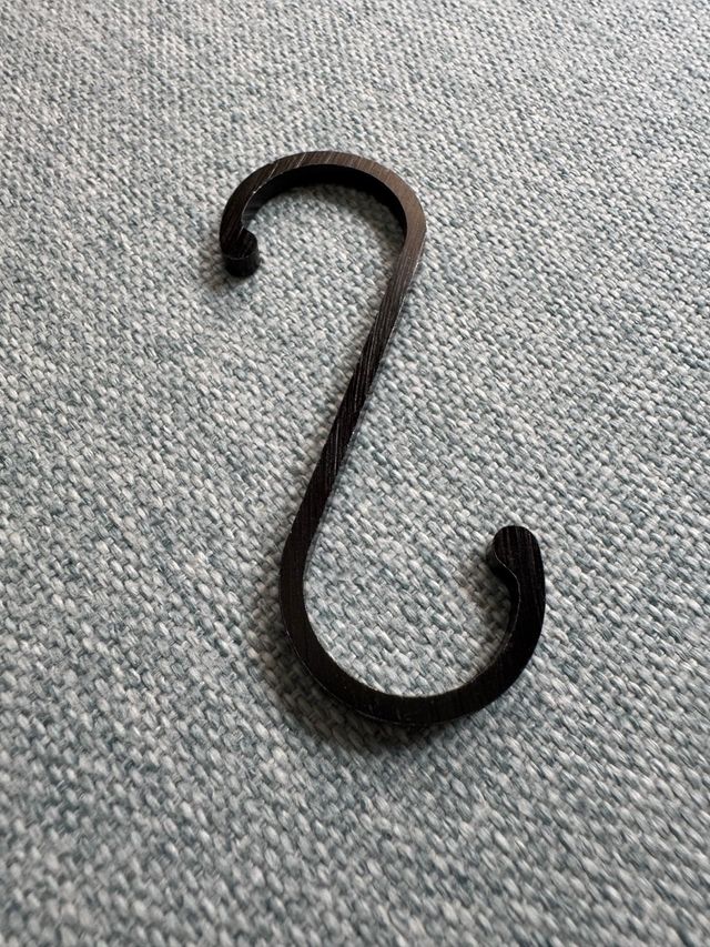 20 Ganchos de aluminio multifuncion.