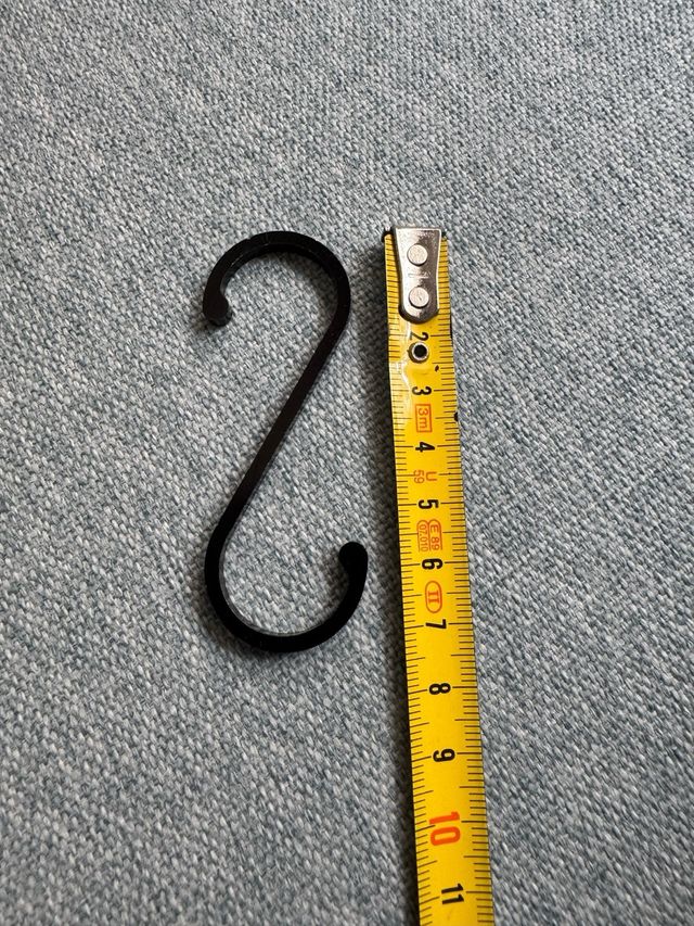 20 Ganchos de aluminio multifuncion.