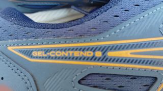 Zapatillas Asics Gel Contend 8 - Azul/Dorado 