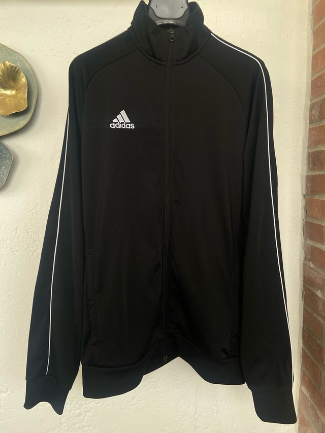 Adidas felpa nera uomo