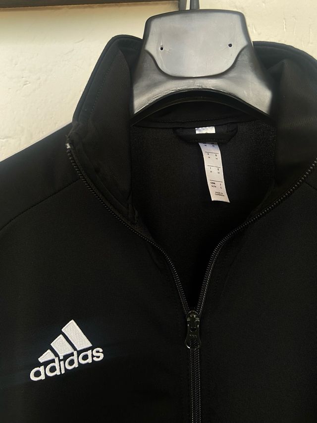 Adidas felpa nera uomo