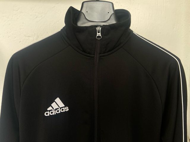 Adidas felpa nera uomo