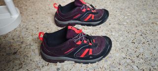 Botas trekking niño/niña montaña- Talla 36