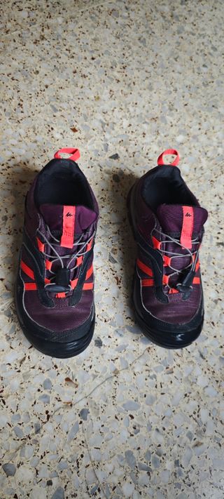 Botas trekking niño/niña montaña- Talla 36