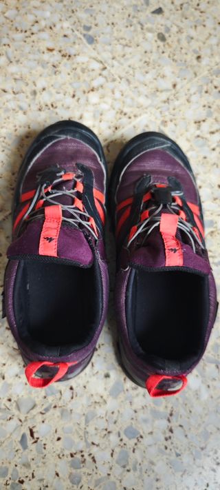 Botas trekking niño/niña montaña- Talla 36