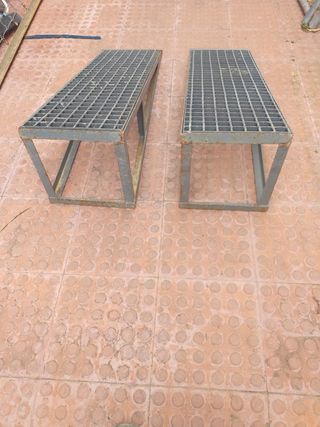 Rampas de metal para coche