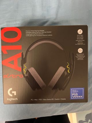 Auriculares Logitech Astro A10 - PC, PS5, Switch