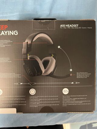 Auriculares Logitech Astro A10 - PC, PS5, Switch